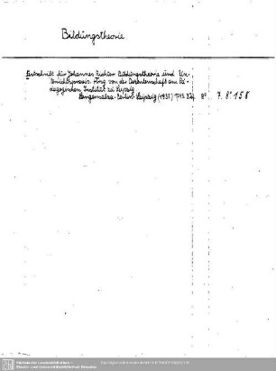 Bildungstheorie