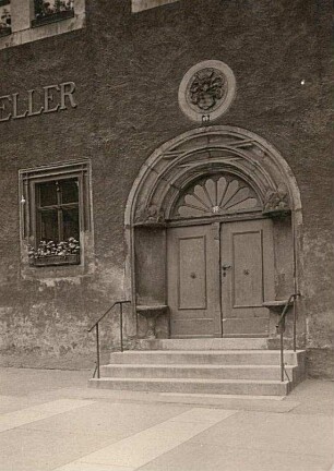 Dippoldiswalde. Rathaus. Nordportal