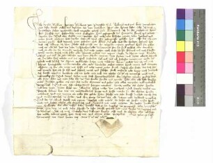 Henslin Müllner von Bretzfeld, Gefängnis; Siegel: Swicker von Sickingen.