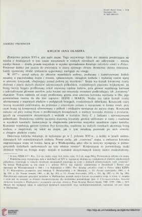 17: Kielich Jana Glasera