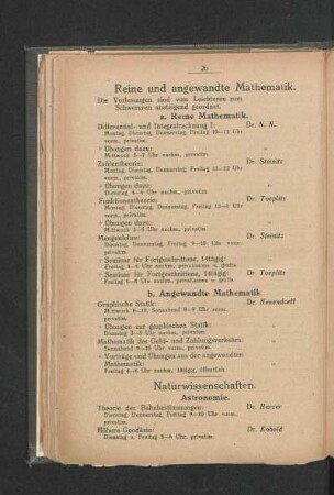 Reine und angewandte Mathematik.