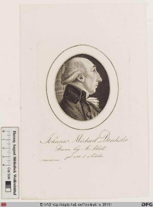 Bildnis Johann Michael Drechsler (Drexler)