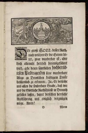 [Gedächtniß-Predigt.]