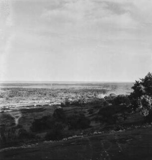 Panoramaaufnahme : Panoramaaufnahme der Landschaft um Masaka