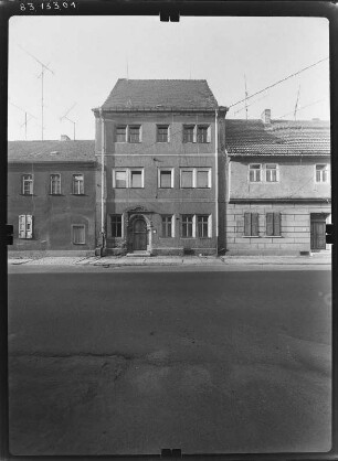Delitzsch, Ritterstraße 11. Stadtschreiberhaus (1568-1572). Straßenfront