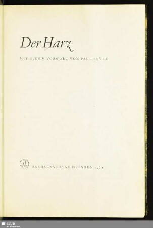 Der Harz