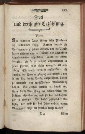 Zwei und dreißigste Erzählung.