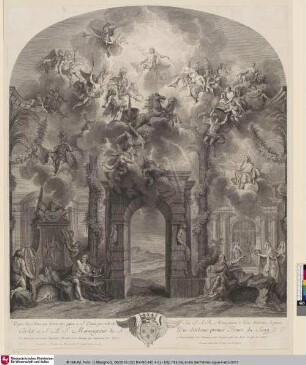 [Apothéose d'Hercule; Die Apotheose des Herkules]