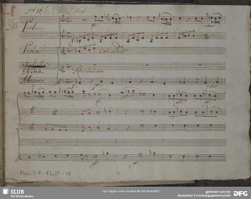 Recitativo: Ah che invan cerco pace