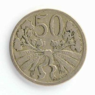50 Haleru 1922