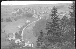 Dittersbach. Blick auf Dittersbach