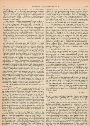 636-638 [Rezension] Fendt, Leonhard, Homiletik