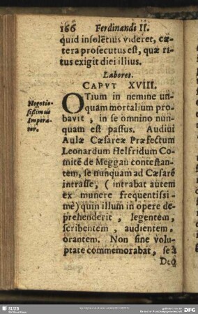 Labores. Caput XVIII.