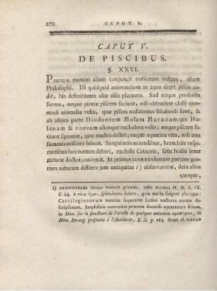 Caput V. De Piscibus.