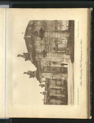 Schloss Ludwigsburg. Westl. Haupteingang zum Schloss
