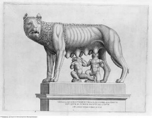 Speculum Romanae Magnificentiae, Kapitolinische Wölfin