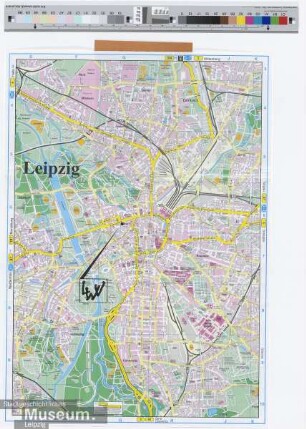 Leipzig Mini-Cityplan