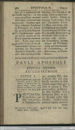 Pauli Apostoli Epistola Secunda Ad Corinthios
