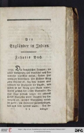 Zehntes Buch