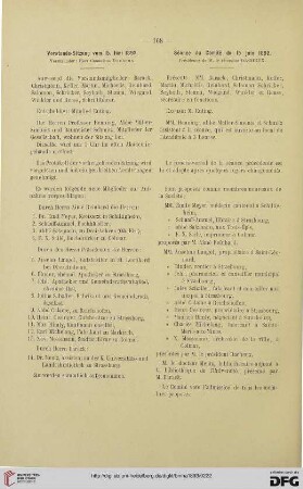 Vorstands-Sitzung vom 15. Juni 1892 / Séance du Comité du 15 juin 1892