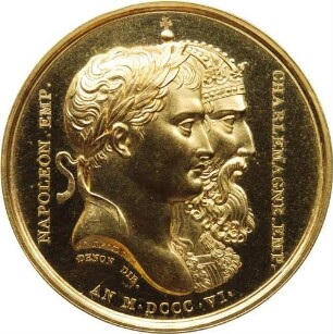 Kaiser Napoleon I. und König Friedrich August I. - Allianz mit Sachsen und Erhebung des Kurfürstentums zum Königreich