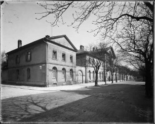 Karlsruhe Münzstätte - Stephanienstraße 28 Außenansicht von Südwesten
