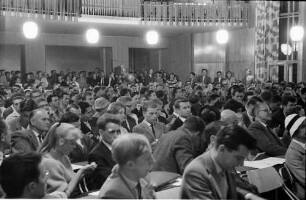 Freiburg: Universität, Aula, Auditorium (Studenten)