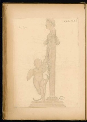 Gedenktafel Monatskonkurrenz Januar 1879: Seitenansicht