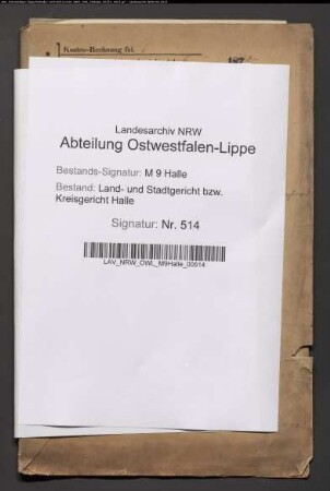 Sonstige: Hunecke, Bernhard Georg: