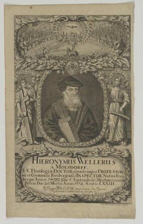 Bildnis des Hieronymus Wellerus a Molsdorff