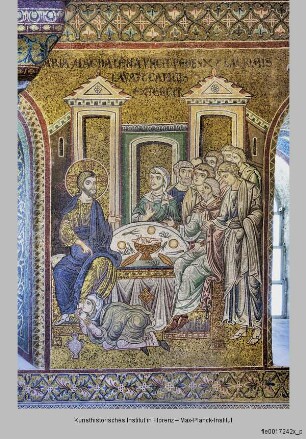 Mosaikprogramm : Christusszenen im nördlichen Seitenschiff