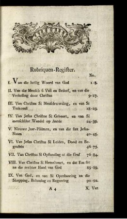 Rubriquen-Register.