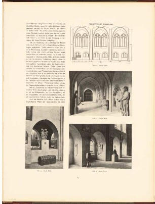 Märkisches Museum, Berlin: Innenansichten große Halle (aus: Neubauten der Stadt Berlin, Bd. VIII, 1909)