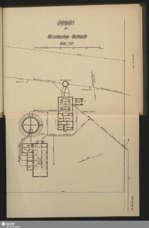 Lageplan der Betriebsanlage-Buchwalde
