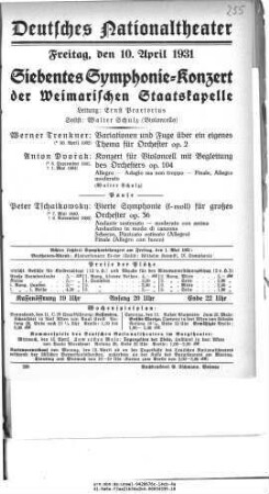 Siebentes Symphonie-Konzert