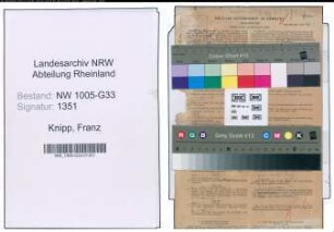 Entnazifizierung Franz Knipp , geb. 30.05.1895 (Lehrer)