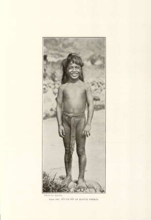 PLate XXI. Pit-ta'-pit of Bontoc pueblo