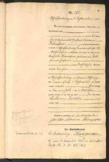 Standesamtsbuch der Stadt Aschaffenburg: Geburten 365/1900 - 184/1901