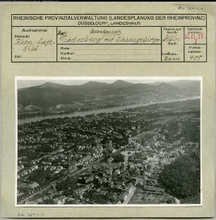 Bad Godesberg, Gesamtansicht mit Siebengebirge