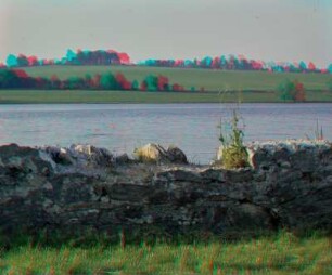 Wasserläufe Freiberg: Berthelsdorfer Hüttenteich, Mauer