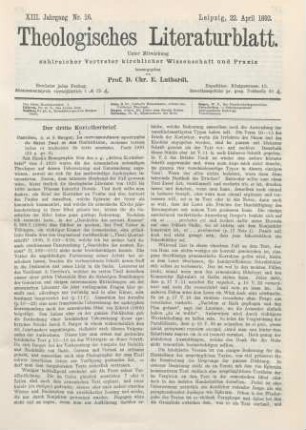 185-187 Der dritte Korintherbrief