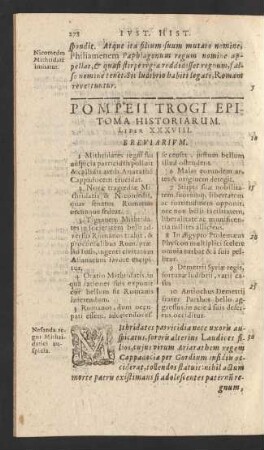 [...] Liber XXXVIII.