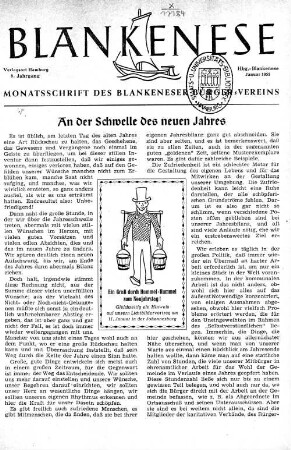 An der Schwelle des neuen Jahres