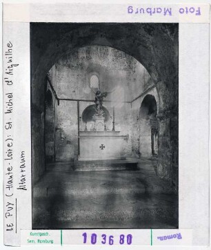 Le Puy: Saint-Michel-d'Aiguilhe, Altarraum