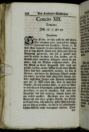 Concio XIX.