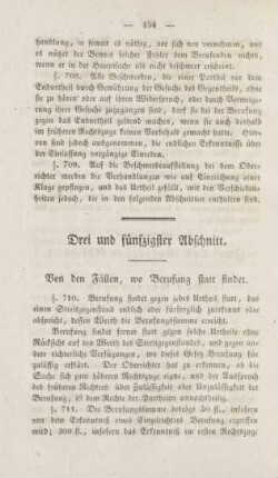 Drei und fünfzigster Abschnitt. Von den Fällen, wo Berufung statt findet