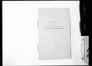Ordnungsliste (1824-1832)