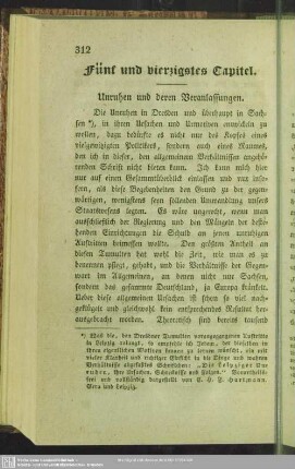 Fünf und vierzigstes Capitel. Unfuhen und deren Veranlassungen