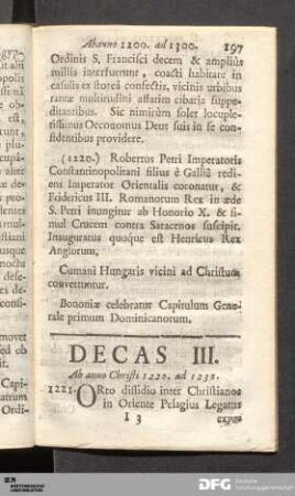 Decas III.