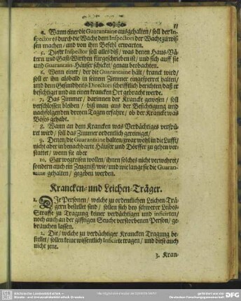 Krancken- und Leichen-Träger